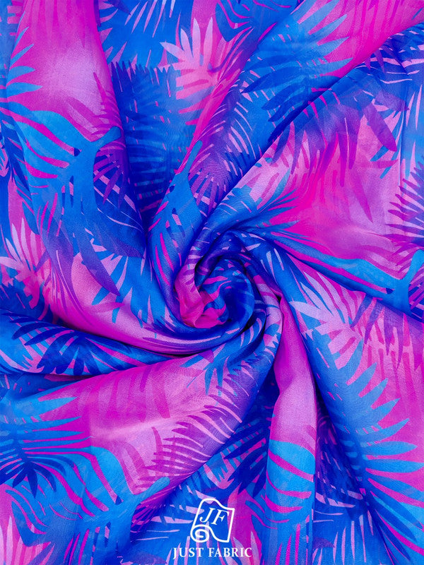 Digital Print All over on Fine  Organza Fabric  ( 60" Inch Width) JUST FABRIC