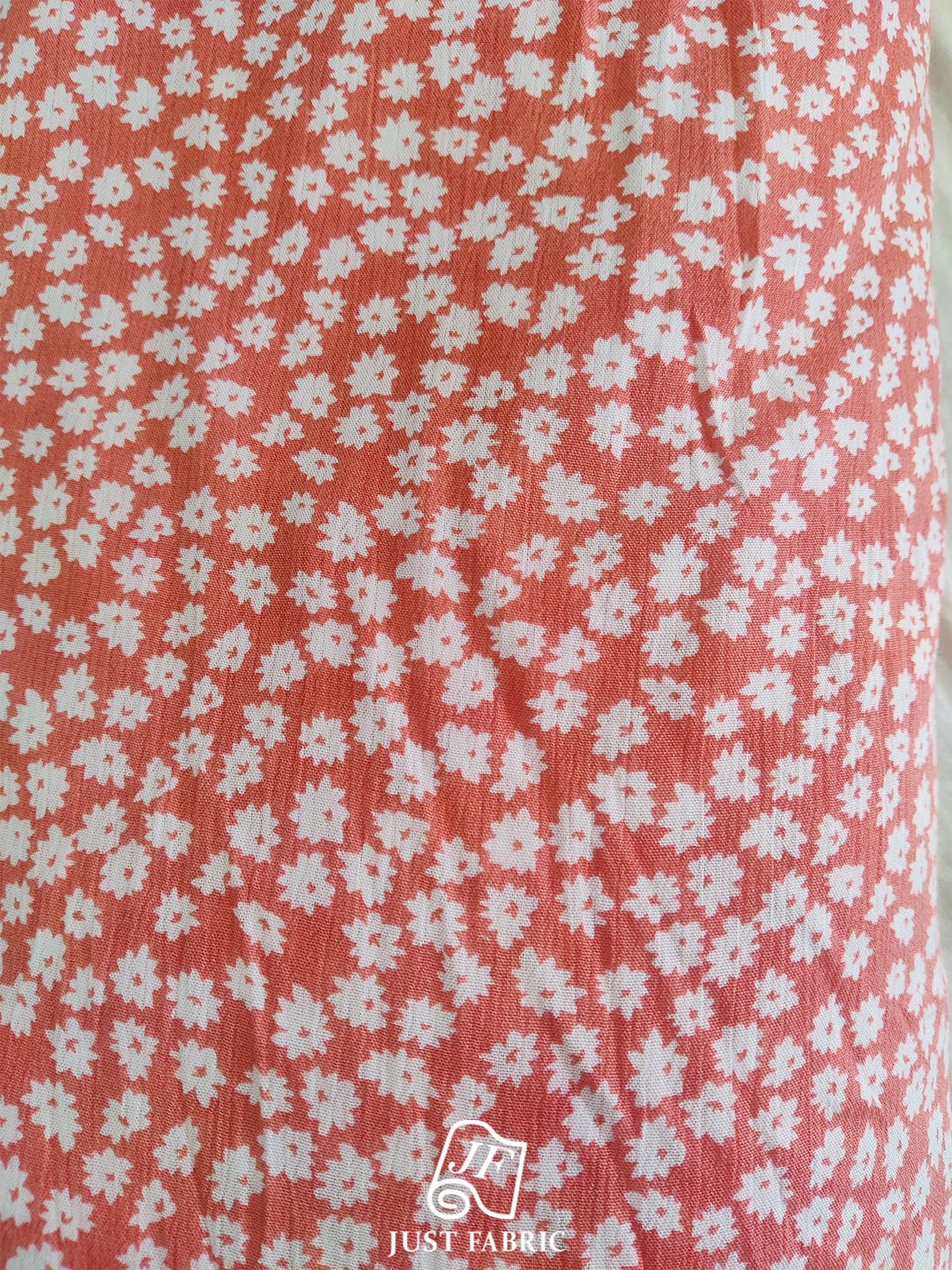 Floral Print All over on Rayon Cotton Fabric  ( 60" Inch Width) JUST FABRIC