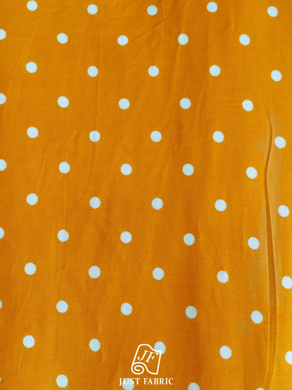 Polka Dot Digital Print All over on Fine Soft Cotton Fabric  ( 60" Inch Width) JUST FABRIC