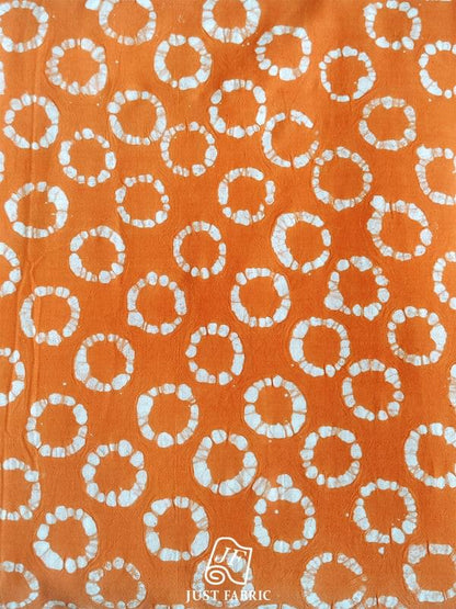Batik Print All over on Bubble Cotton Fabric  ( 44" Inch Width)